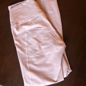 Pink 7/8 Fabletics Leggings